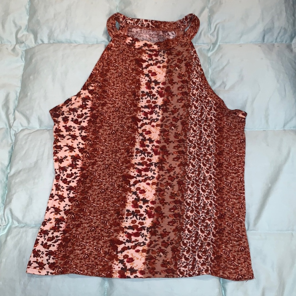 Mudd Cropped Tank Top